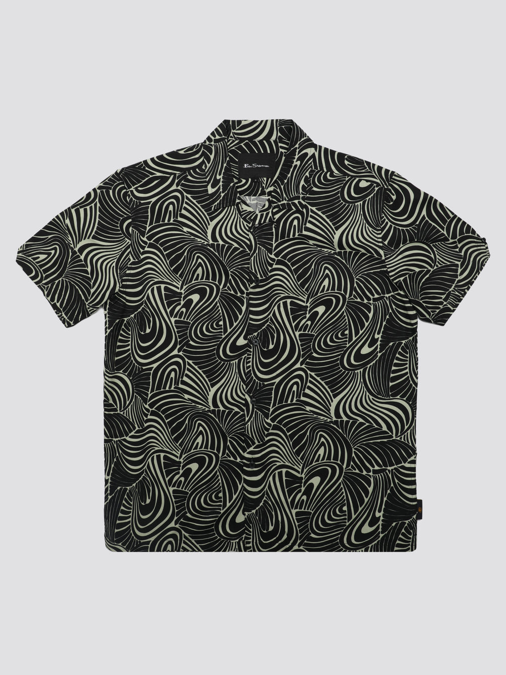 Chemises Ben Sherman B by Ben Sherman Psychedelic Swirl Print Menthe | RFK-23142142